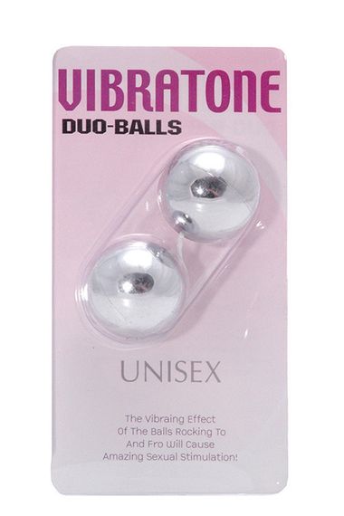 Вагінальні кульки DUO BALLS, SILVER Sex Aura | Зображення 1