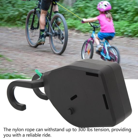 Трос для буксирування дитячого велосипеду, висувний автоматичний до 136 кг, 2.5 м тяговий ремінь, мотузка | Зображення 8