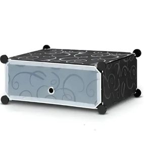 Пластикова шафа для взуття з 4 секціями, водонепроникна, XPRO, A1-4 (234574625_949)