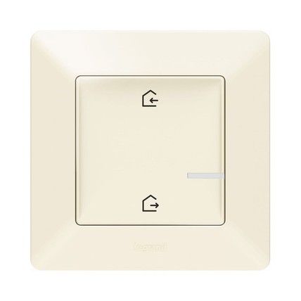 Valena Life with NETATMO. Главный беспроводной выключатель &quot;Дома / не дома&quot; . Слоновая кость (752286)