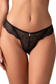 Трусики Obsessive ILIOSA PANTIES Черный L/XL