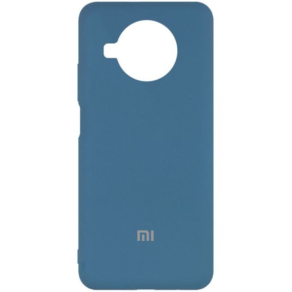 Чехол Silicone Cover My Color Full Protective (A) для Xiaomi Mi 10T Lite / Redmi Note 9 Pro 5G Синий / Navy Blue
