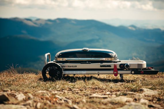 Газовий гриль Weber Traveler чорний | Зображення 6