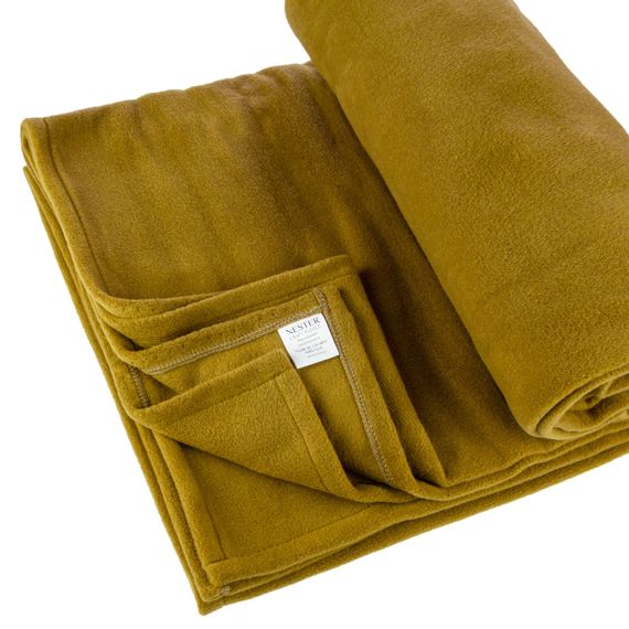 Флісовий плед Nester Coyote Brown 145*200 - тепла ковдра з флісу з чохлом | Зображення 3