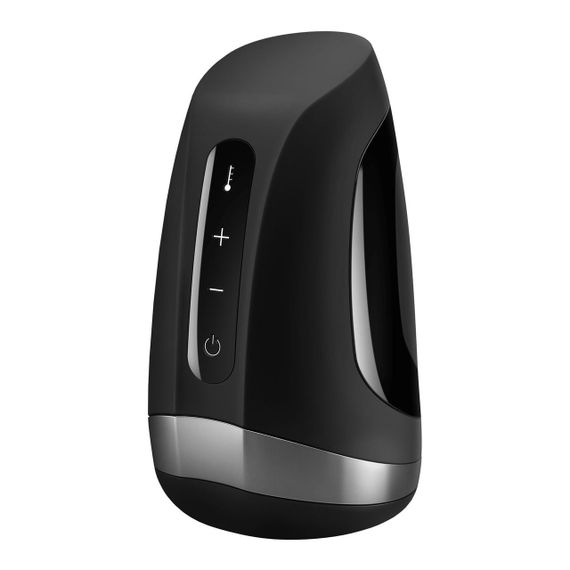 Мастурбатор Satisfyer Men Heat Vibration имитатор минета, подогрев и вибрация, стимуляция головки sexstyle