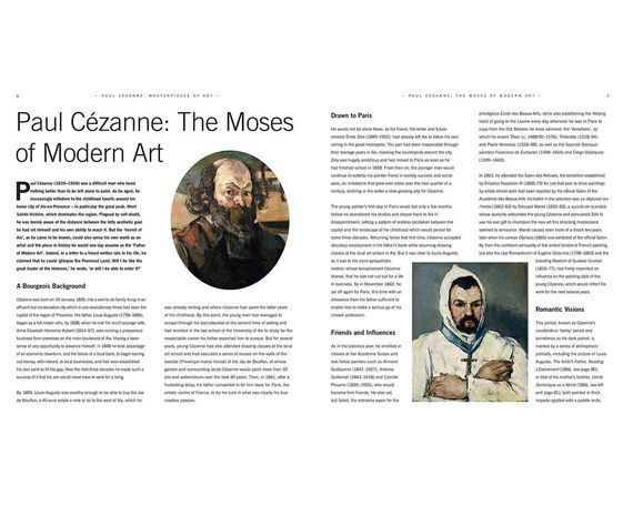 Великие художники Поль Сезанн книга с описанием картин Paul Cezanne Masterpieces of Art. Dr Julian Beecroft | Зображення 1