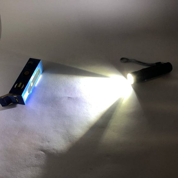 Ліхтарик портативний світлодіодний Police BL-516/616-T6-COB з USB-зарядкою, магнітом та функцією зуму | Зображення 6