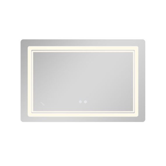 Дзеркало Qtap Cardinal (CA2) 800х600 з LED-підсвіткою Touch, з антизапотіванням, з димером, темп. кольору (3000-6500K) Reverse | Зображення 5