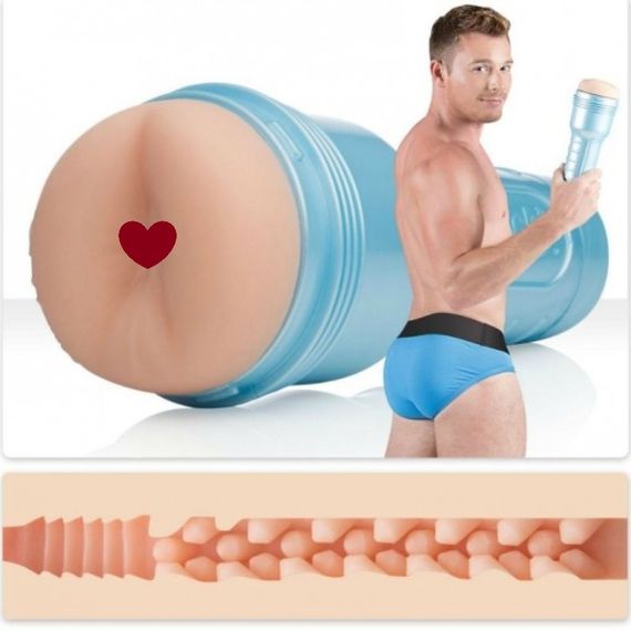 Мастурбатор попа из киберкожи, Fleshjack boys BRENT CORRIGAN BLISS, телесный Sex Aura