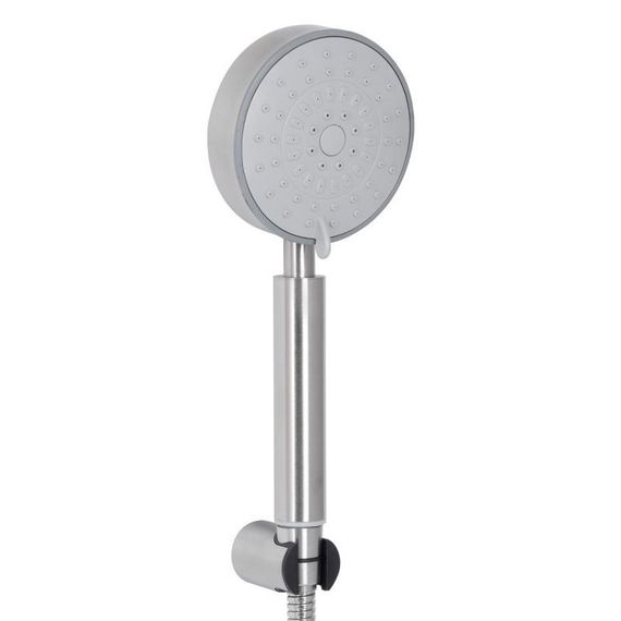 Смеситель для ванны Brinex Pure 005 с длинным поворотным изливом (с душевым гарнитуром) Nickel BRIPUR005NKL | Зображення 2