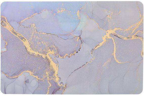 Набір 12 сервірувальних серветок 28x43см підтарільники Marble-091, поліпропілен