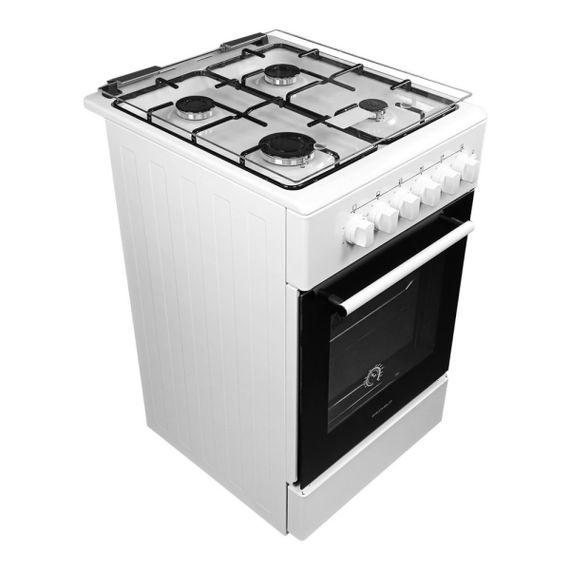 Плита газова біла Grunhelm G4FG5612W | Зображення 4