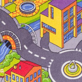 Дитячий ковролін AW Smart City 97  ширина 4 м