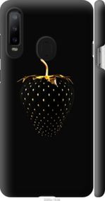 Чохол на Samsung Galaxy A8S Чорна полуниця "3585m-1636-24368"