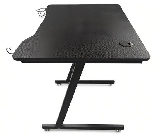 Геймерський ігровий комп'ютерний стіл 100 см Bonro B-07 чорний | Зображення 2