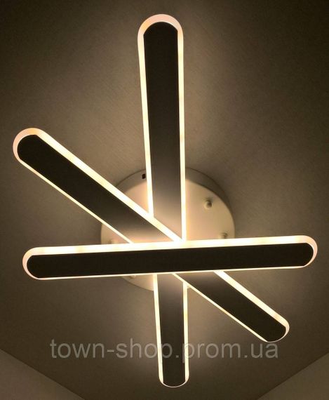 Светодиодная потолочная LED люстра 6203/3-wh Белый 9х37х61 см. | Зображення 2