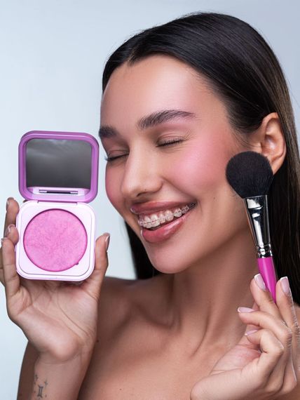 Рум'яна ZOLA Velvet Blush Glow - 03 Cool Peony (8.5 g) | Зображення 5