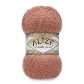 Пряжа Alize Angora Gold No 102 (Алізе Ангора Голд) – 20% вовна, 80% акрил, 100 г / 550 м