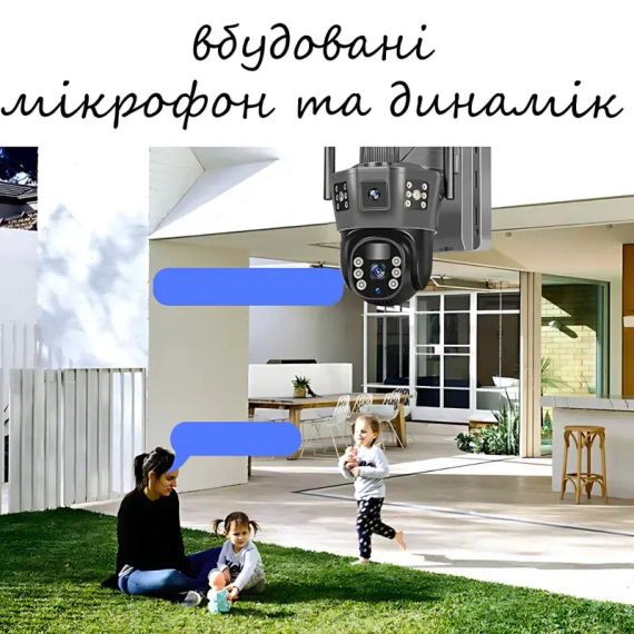 Камера на 3 лінзи, 4G / сонячна панель SD 35-4G | Зображення 1