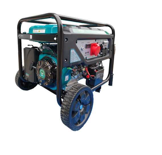 Генератор бензиновий INVO H6250D 5.5 кВт трифазний Бензогенератор бензиновий генератор Генератор 5 кВт