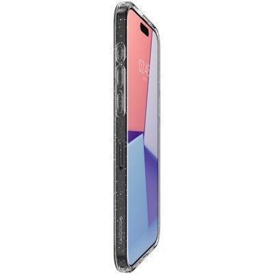 Чехол для мобильного телефона Spigen Apple iPhone 15 Pro Liquid Crystal Glitter Crystal Quartz (ACS06701) | Зображення 6
