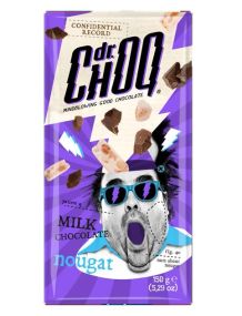 Шоколад бельгійський молочний Dr ChoQ Nougat 150г