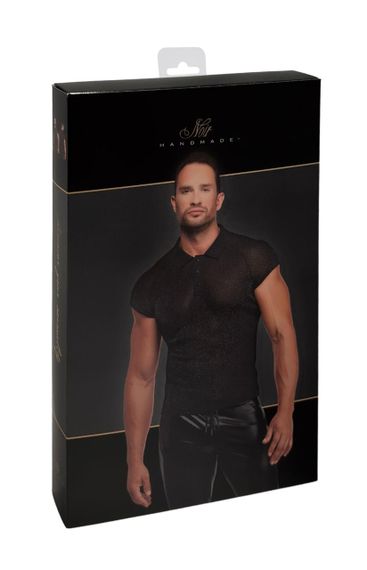 Чоловіче поло Noir Handmade H082 Onyx veil polo S Sex Aura | Зображення 7