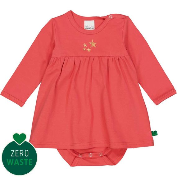 Дитяча сукня-боді для дівчинки Green Cotton 68 см Кораловий (251112108)