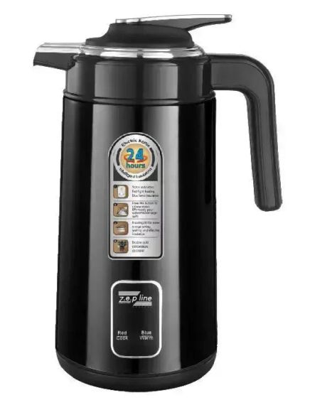 Электрический чайник термос 3L 2200Вт Zepline ZP123 с показателями температуры | Зображення 3