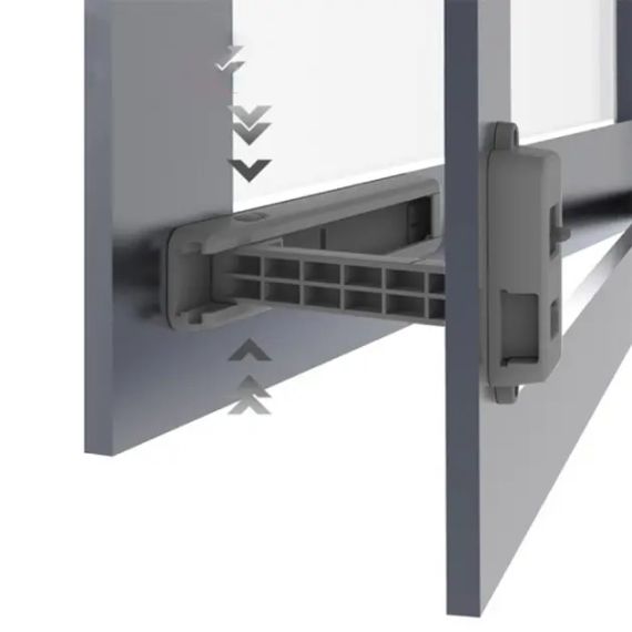 Пластиковий замок для вікон, фіксація, стопор безпеки для дітей, AND 1-42 | Зображення 6