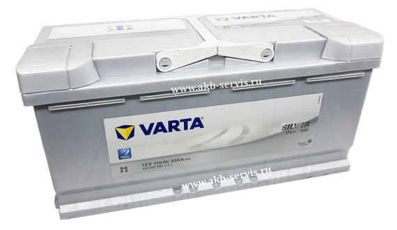 Аккумулятор VARTA 110Ач Silver Dynamic I1 610402092