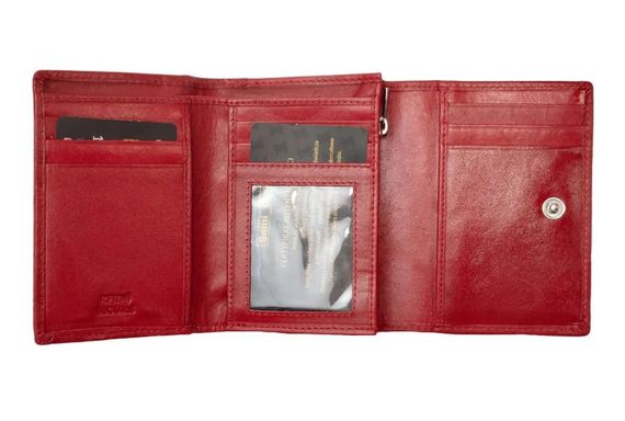 Гаманець жіночий шкіряний Semi Line RFID Red (P8272-2) (DAS303162) | Зображення 4