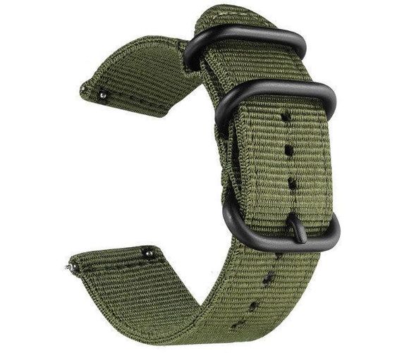 Нейлоновий ремінець Primo Traveller для годинника Xiaomi Amazfit GTR 47 mm - Army Green