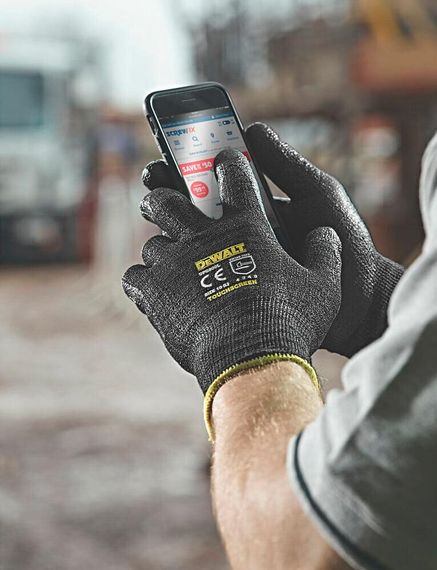 Рукавички універсальні із чутливістю до сенсорного ерану DeWALT DPG800L | Зображення 2