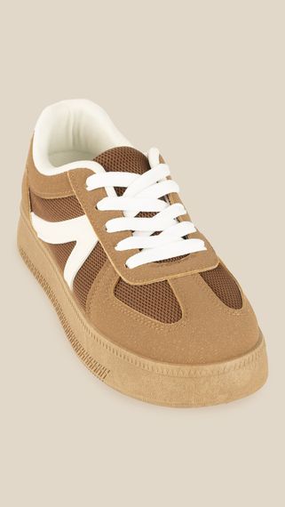 Кеди жіночі LAWA WBS0456-6 38 Коричнево-білий shop (2000999557996) | Зображення 4