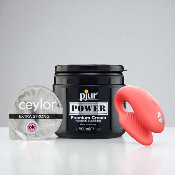 COMBO набір - (We-Vibe + pjur + Ceylor)