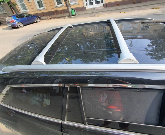 Оригінальні перемички сірі (2 шт) для Honda Pilot 2015↗ рр.