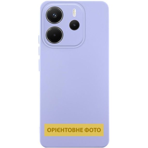 Чохол Silicone Cover Ummi Lakshmi Full Camera (AA) для Xiaomi Poco M7 Pro 5G Бузковий / Dasheen