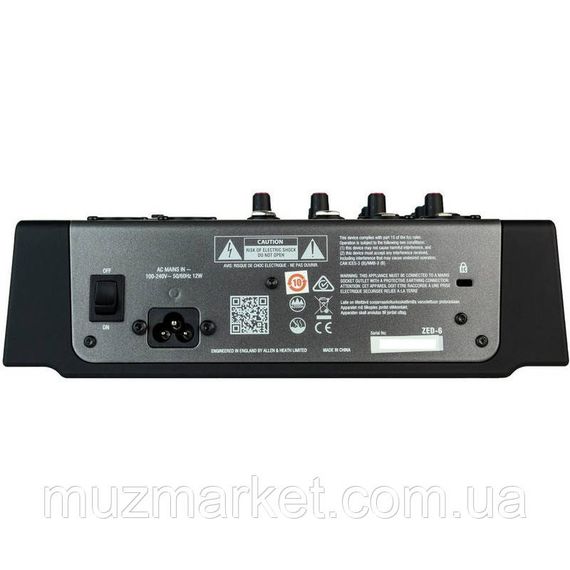 Allen Heath ZED-6 | Зображення 4