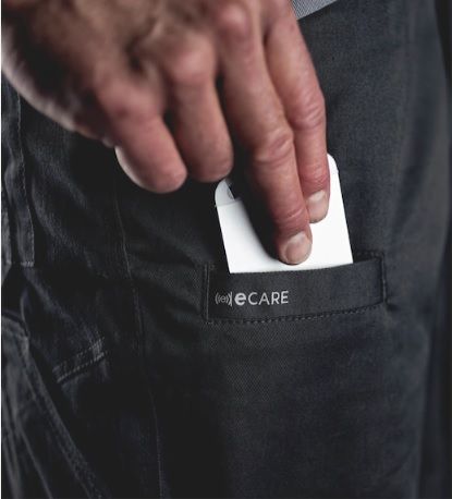 Штани робочі зимові STRETCH X, антрацит, розмір 52 | Зображення 2