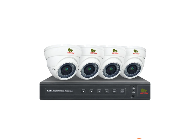 Комплект IP видеонаблюдения Partizan PRO IP-14 4xCAM  1xNVR  HDD | Зображення 7