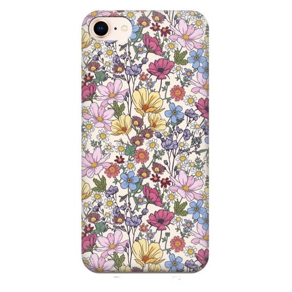 Чохол для iPhone 7 , iPhone 8 , iPhone SE 2 2020 , Iphone SE 3 2022 Чохол на замовлення Принт: Квіти