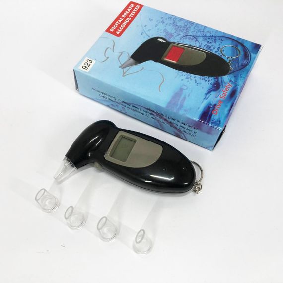 Алкотестер цифровий з мундштуками, Хороший алкотестер, Алкотестер алкоголю персональний, Цифровий драгер | Зображення 1