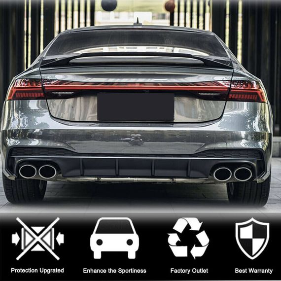 Спойлер V2 (Карбон) для Ауди A7 2018- рр | Зображення 2