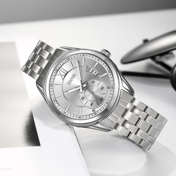 Skmei 9319SISI Silver-Silver | Зображення 2