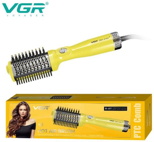Фен-стайлер VGR V-497 Yellow Professional з іонізацією для створення стильних зачісок (45702-V-497 YELLOW_545) | Зображення 3