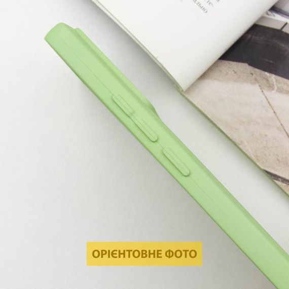 Чохол TPU GETMAN Liquid Silk Full Camera для Xiaomi Poco X6 / Note 13 Pro 5G Зелений / Pistachio | Зображення 3