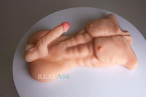 Мастурбатор чоловічий торс Mark, RealAss - 5 кг