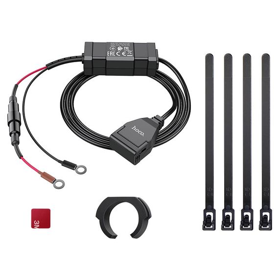 Зарядний пристрій HOCO Z45A швидка зарядка 2USB чорний (MAW-44598_365) | Зображення 6