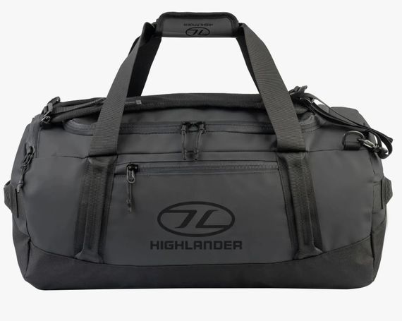 Сумка дорожня водозахисна Highlander Hauler Duffel 45L Black (DB132-BK)